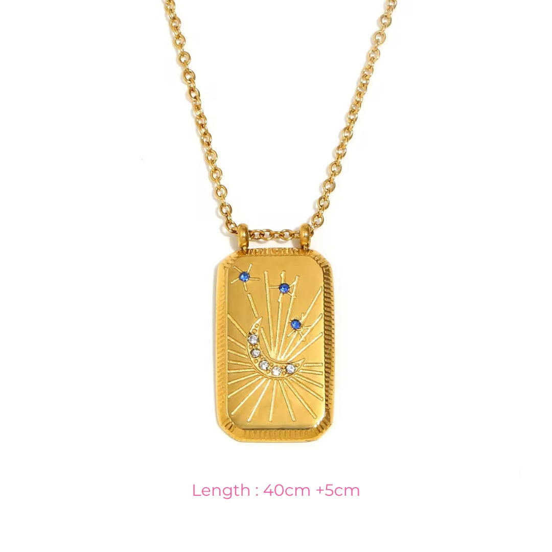 Over The Moon Necklace