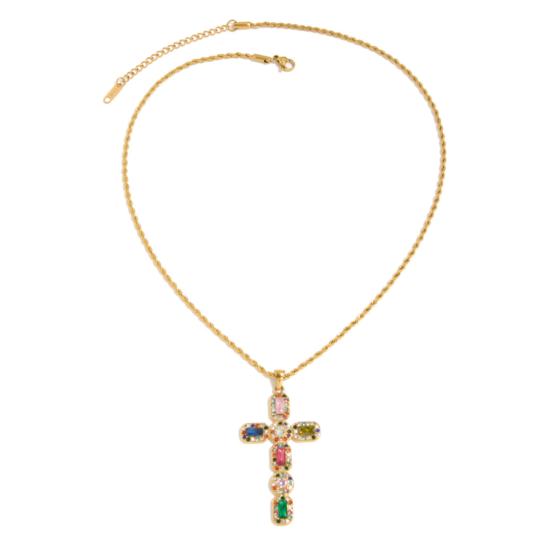 Cross My Heart Necklace