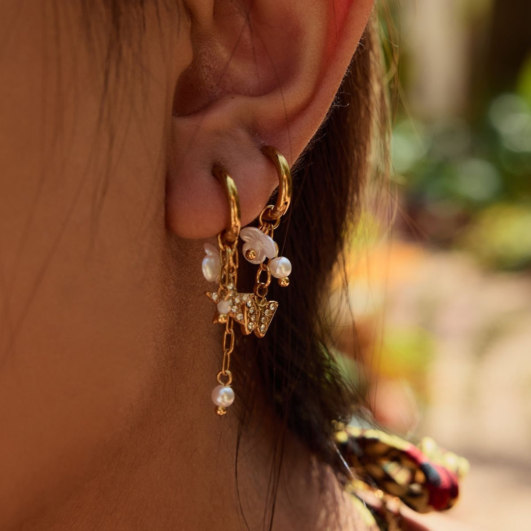 Jana Dangly Charm Earrings