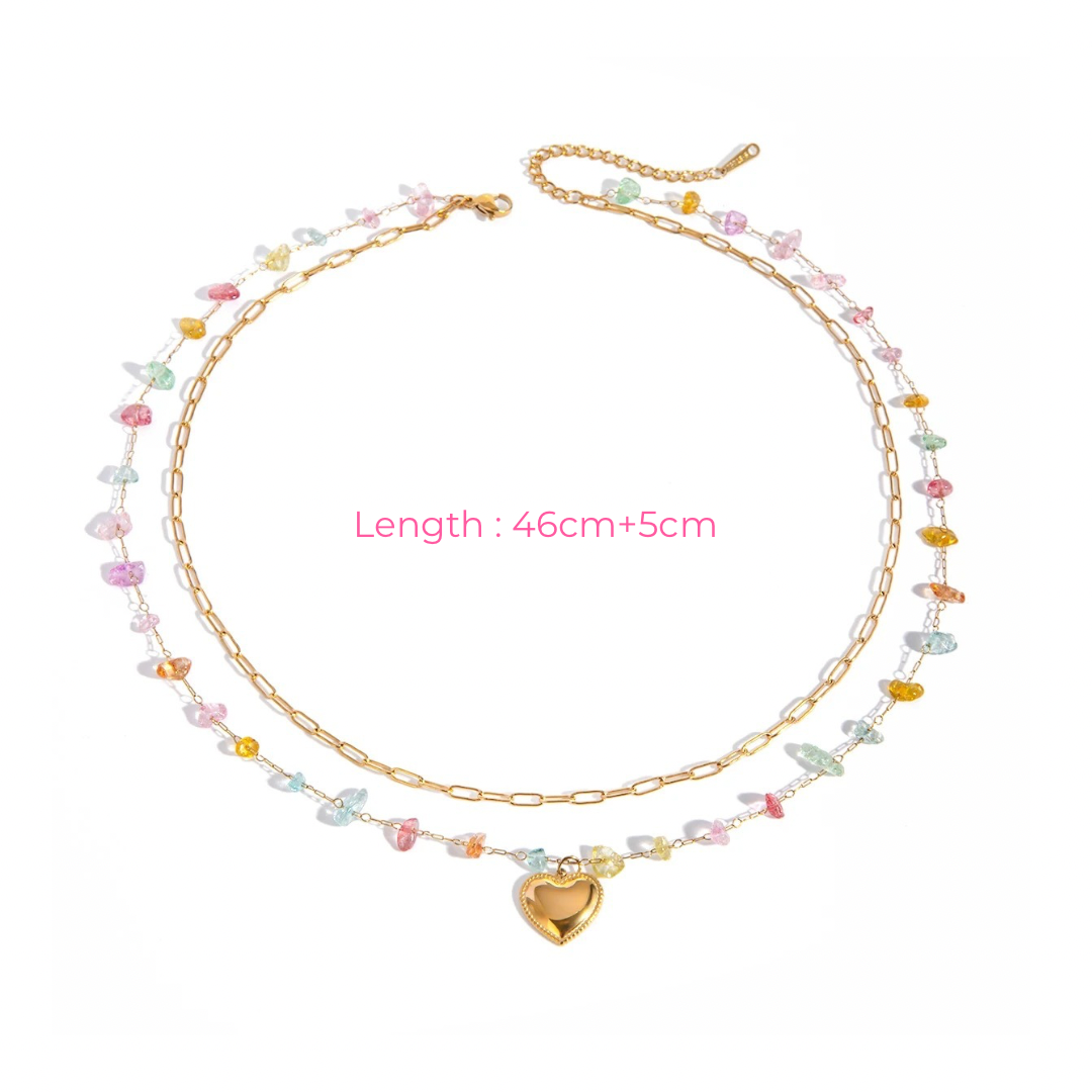 Crystall In Love Necklace
