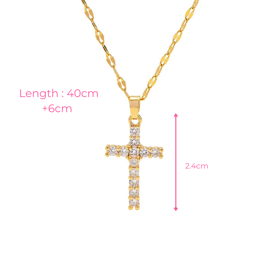Cross My Heart Necklace