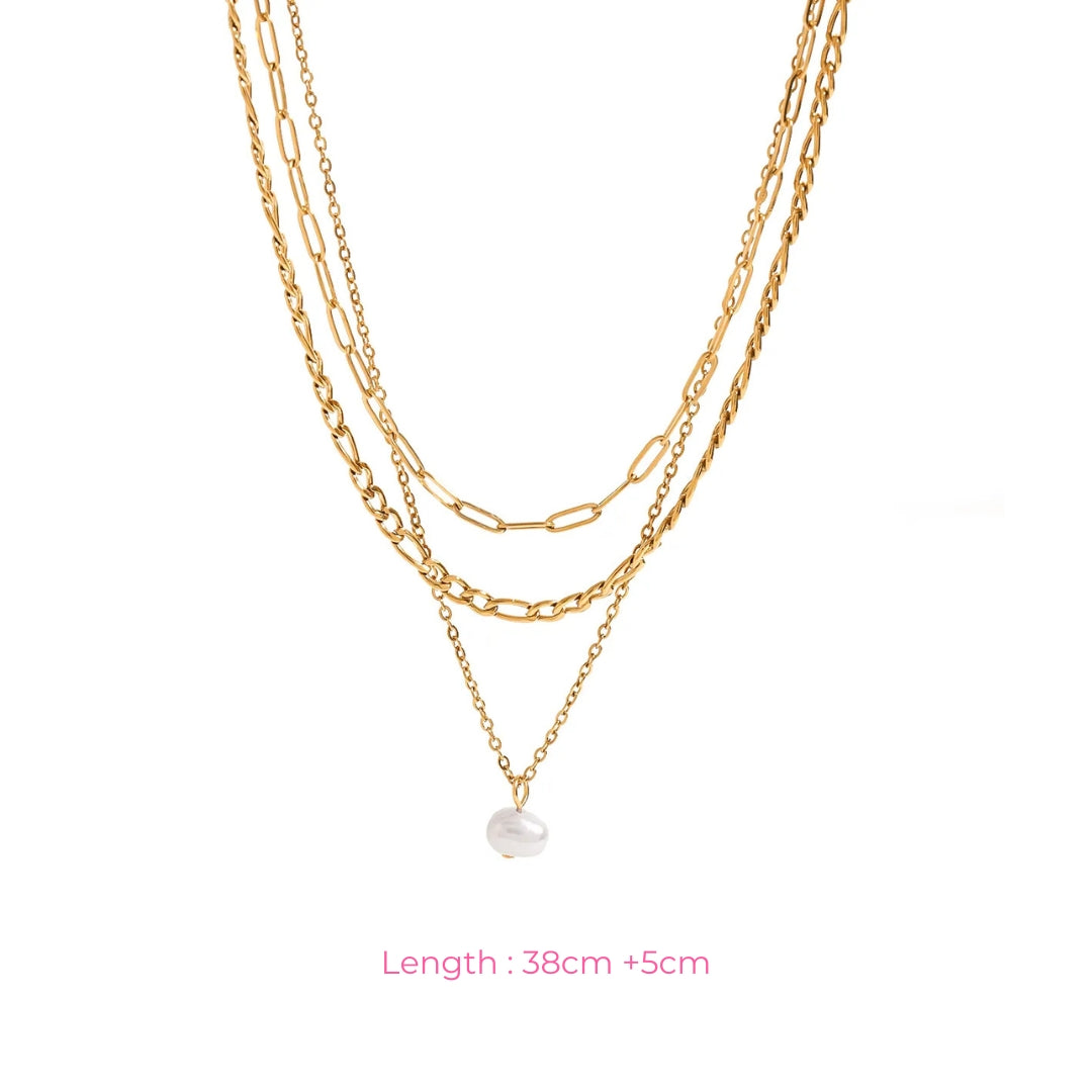 Third Times A Charm Layered Necklace