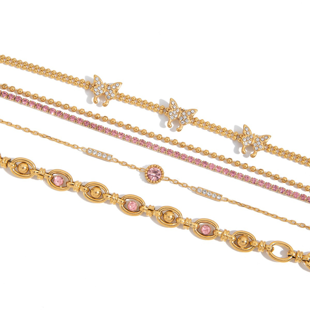 Pinkin Cute Set Bracelet