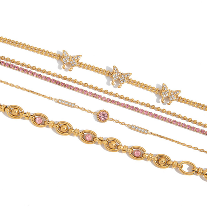 Pinkin Cute Set Bracelet