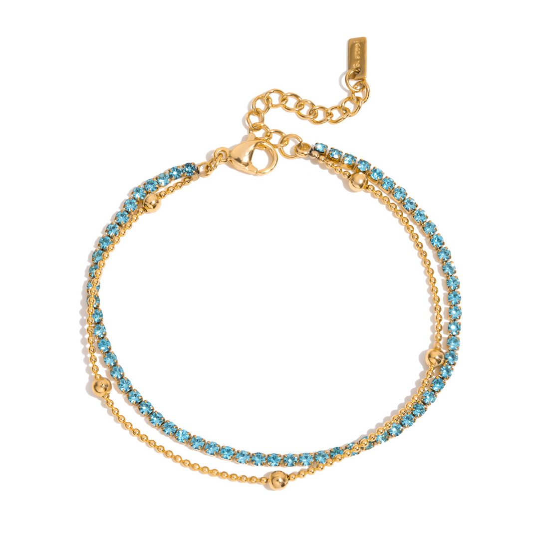 Ocean Eyes Stack Bracelet