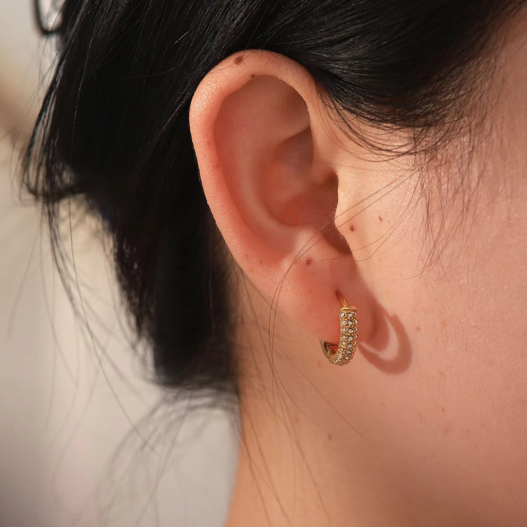 Fancy Hoop Earrings