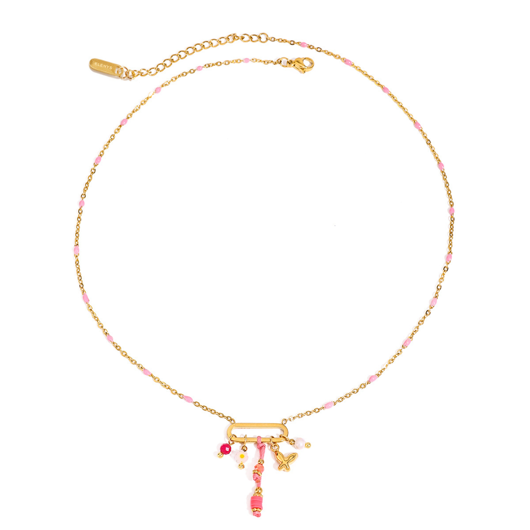 Dahlia Charm Necklace