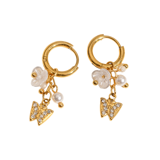 Jana Dangly Charm Earrings