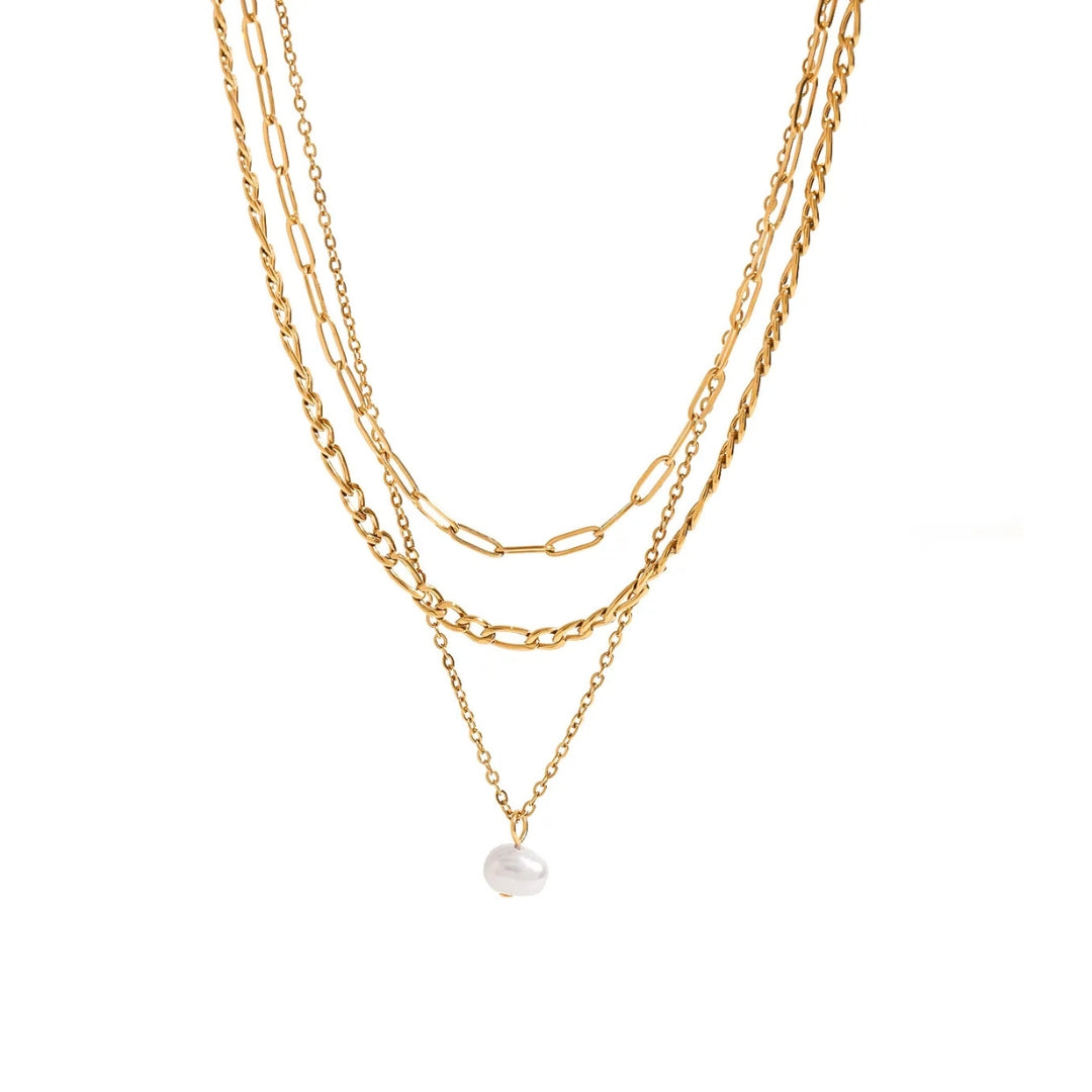 Third Times A Charm Layered Necklace