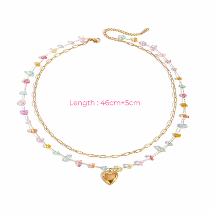 Crystall In Love Necklace